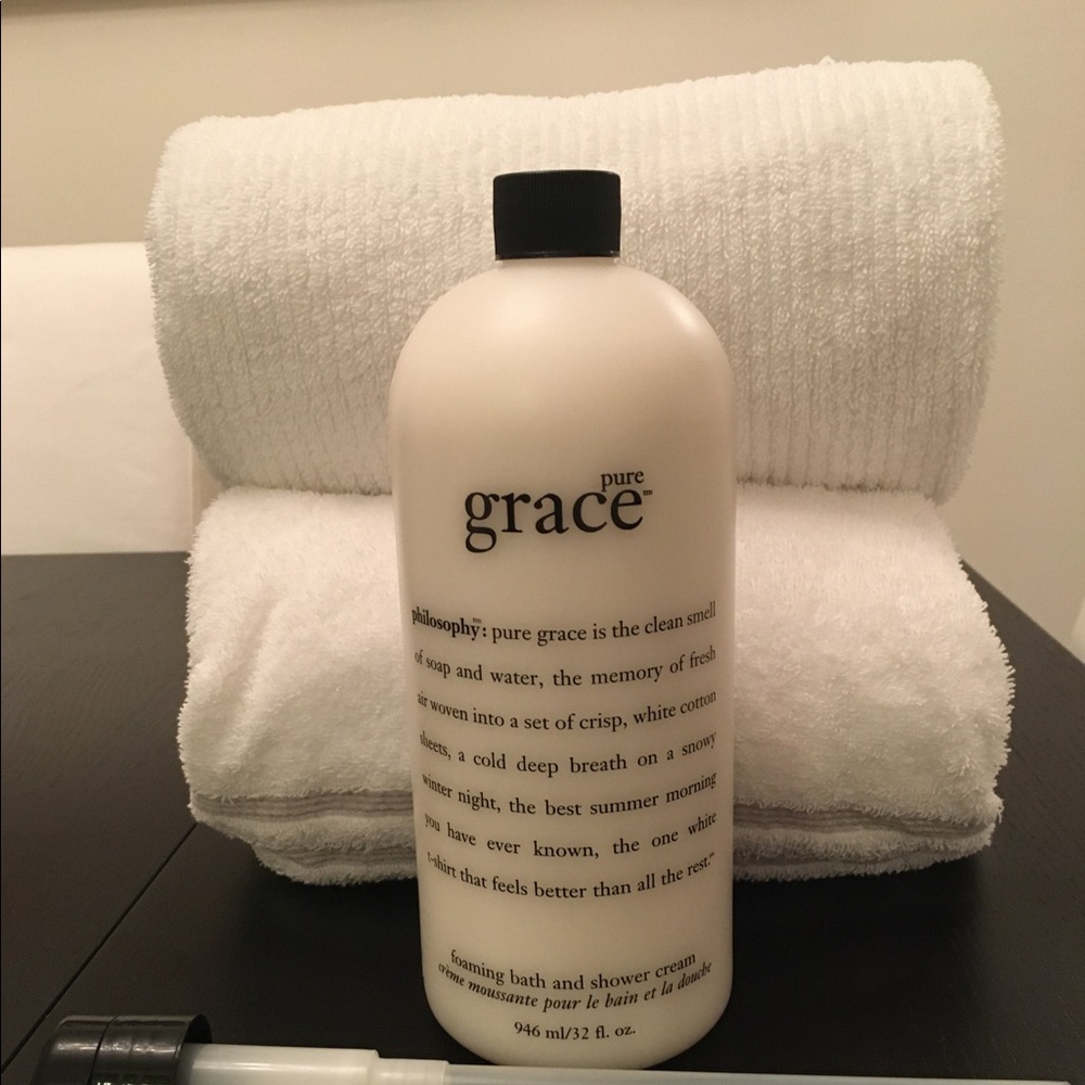 Philosophy Pure Grace foaming bath/shower gel 32oz